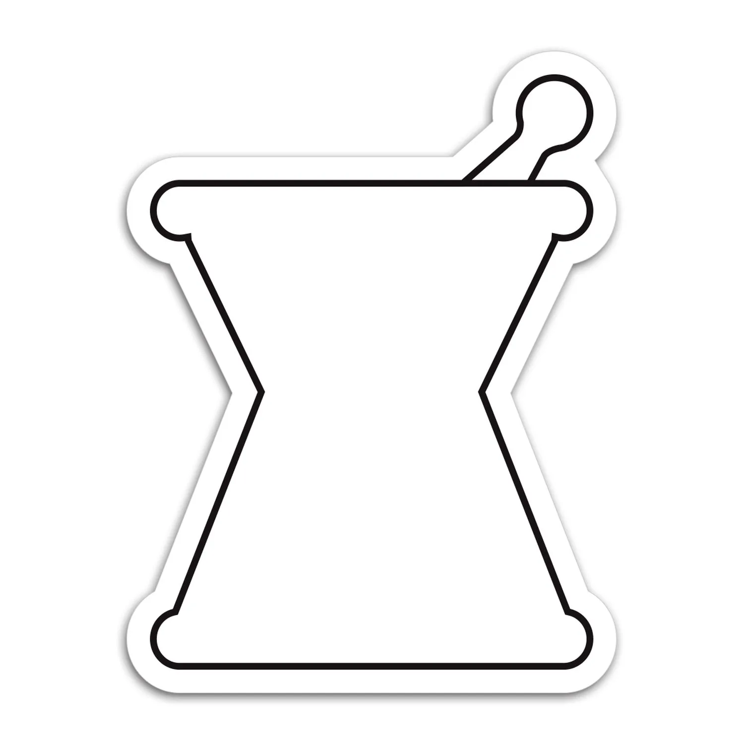 Mortar and Pestle Magnet view 2