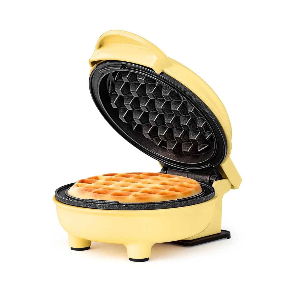 Holstein Housewares 4" Personal Waffle Maker - Yellow