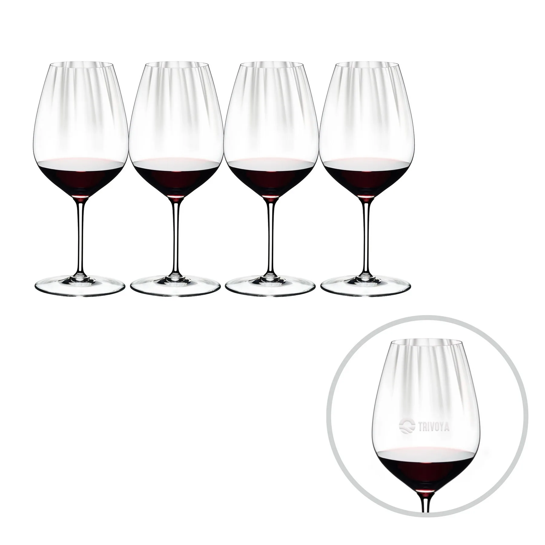 RIEDEL Performance Cabernet/Merlot Glasses, Set of 4