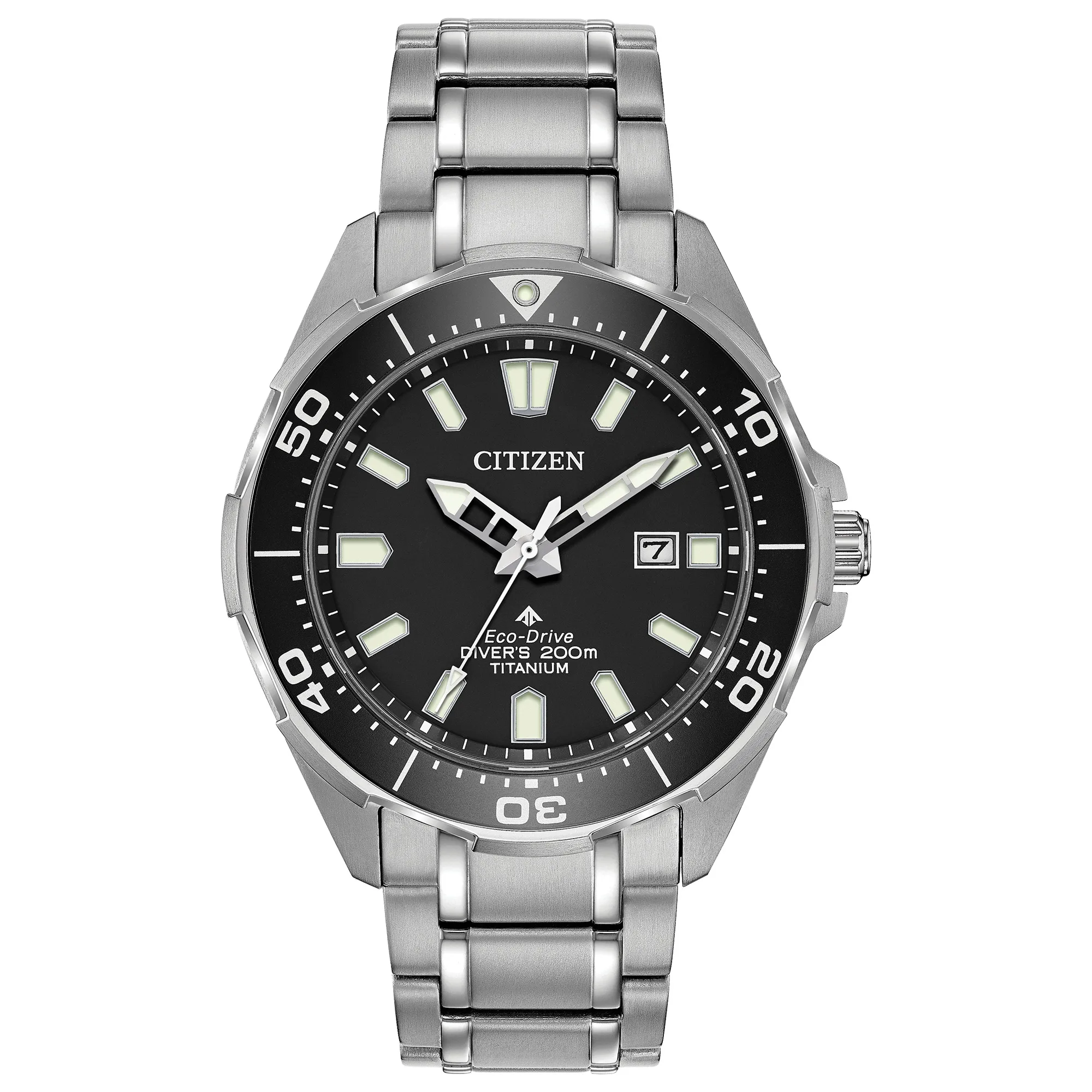Citizen Watch Men's Promaster Super Titanium Diver Eco-Drive Watch Stainless Steel