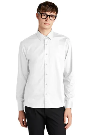 Mercer+Mettle® Long Sleeve Stretch Woven Shirt view 6