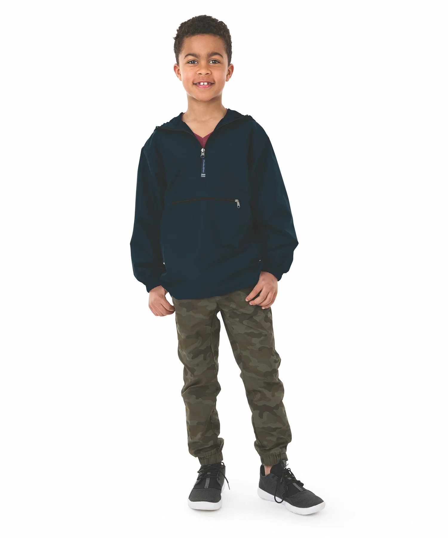 Youth Pack-N-Go Pullover Jacket view 4