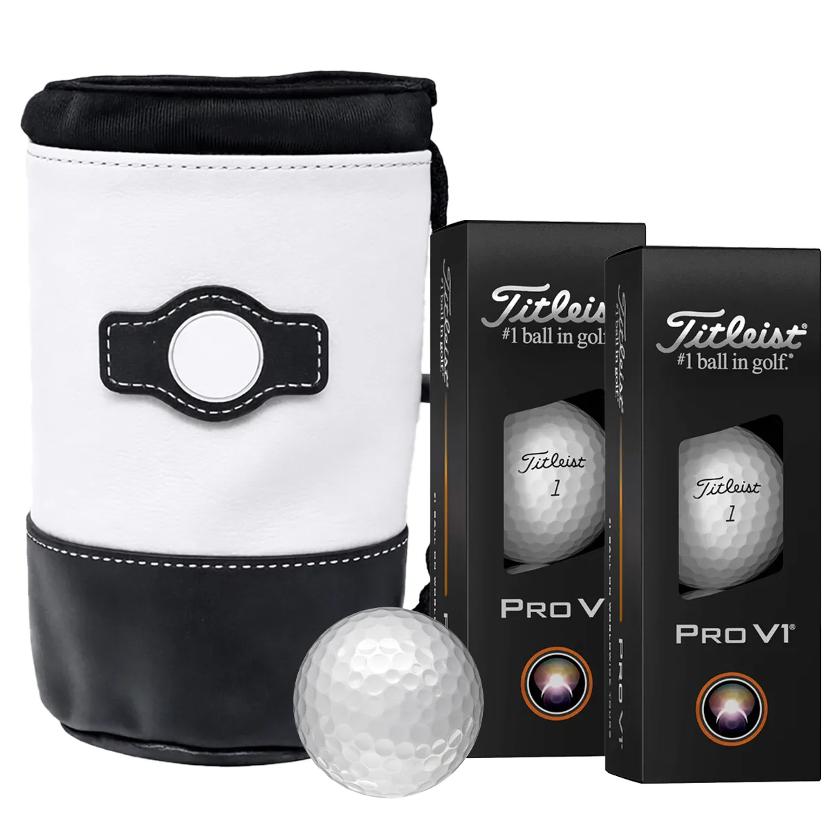 Titleist Pro V1 Six Ball Shag Bag view 4