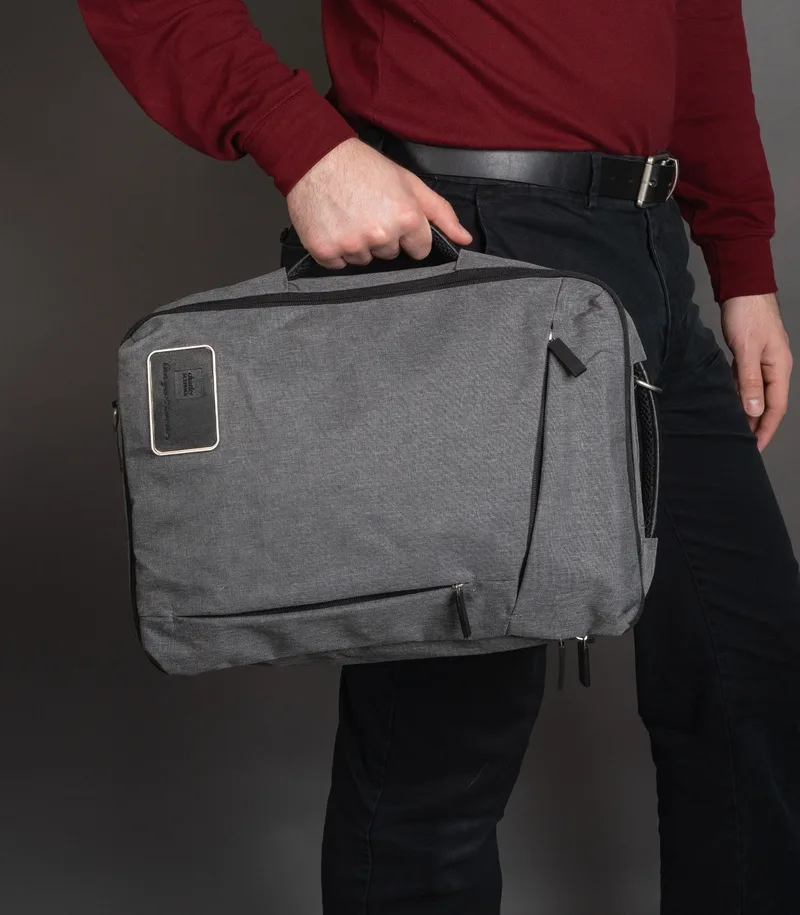 The Metropolitan Messenger Backpack view 3