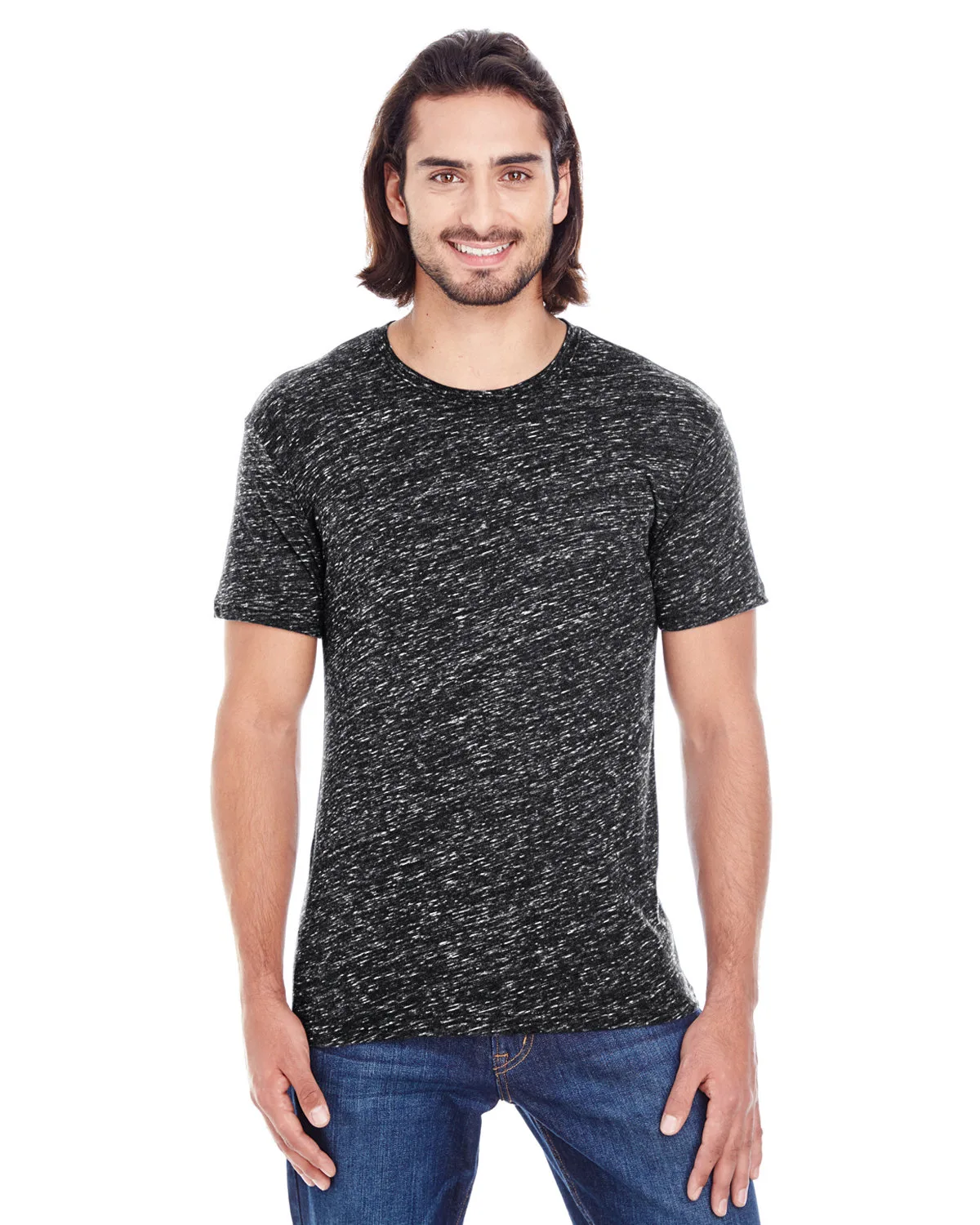 THREADFAST Men's Blizzard Jersey Short-Sleeve T-Shirt