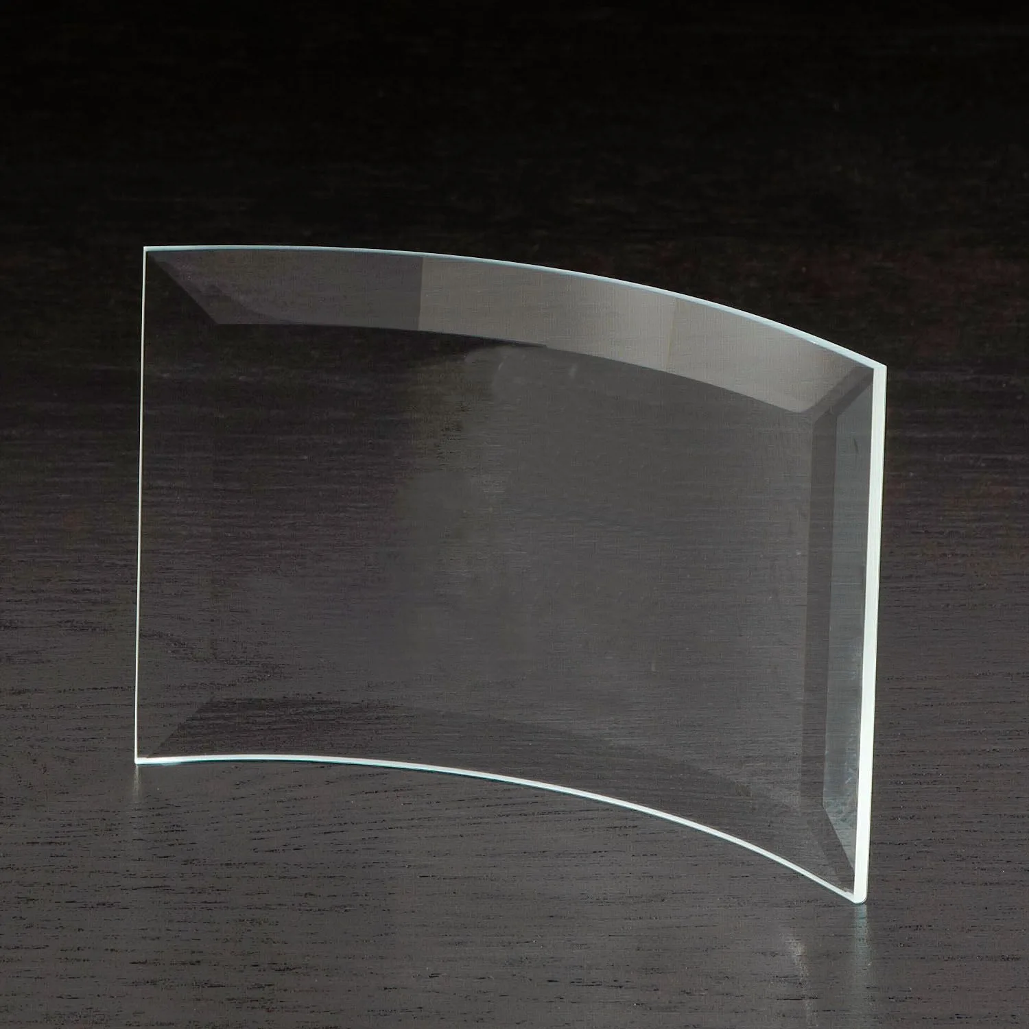 Crescent Small Glass Award view 3