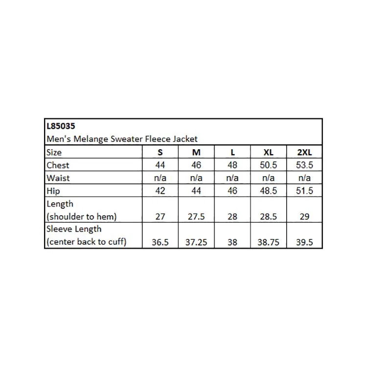 Various Size Chart