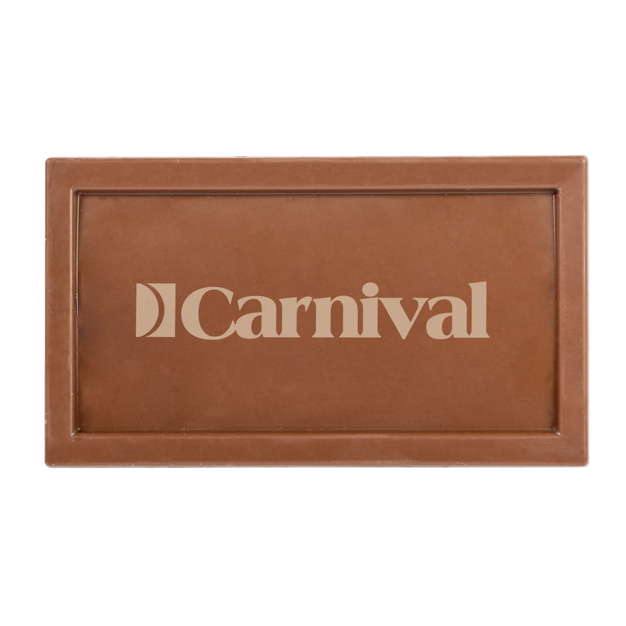 Rectangle Etched Milk Chocolate Bar- Window Box view 2