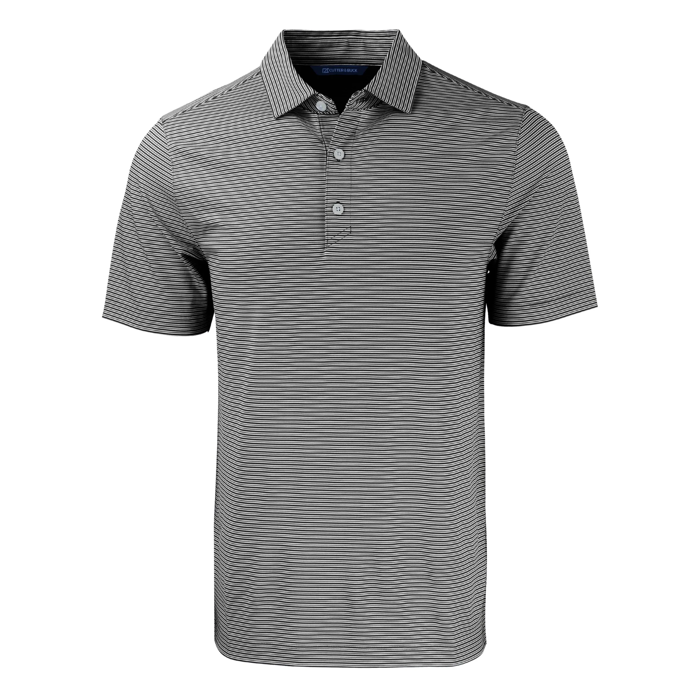 Cutter & Buck Forge Eco Double Stripe Stretch Recycled Mens Polo view 2