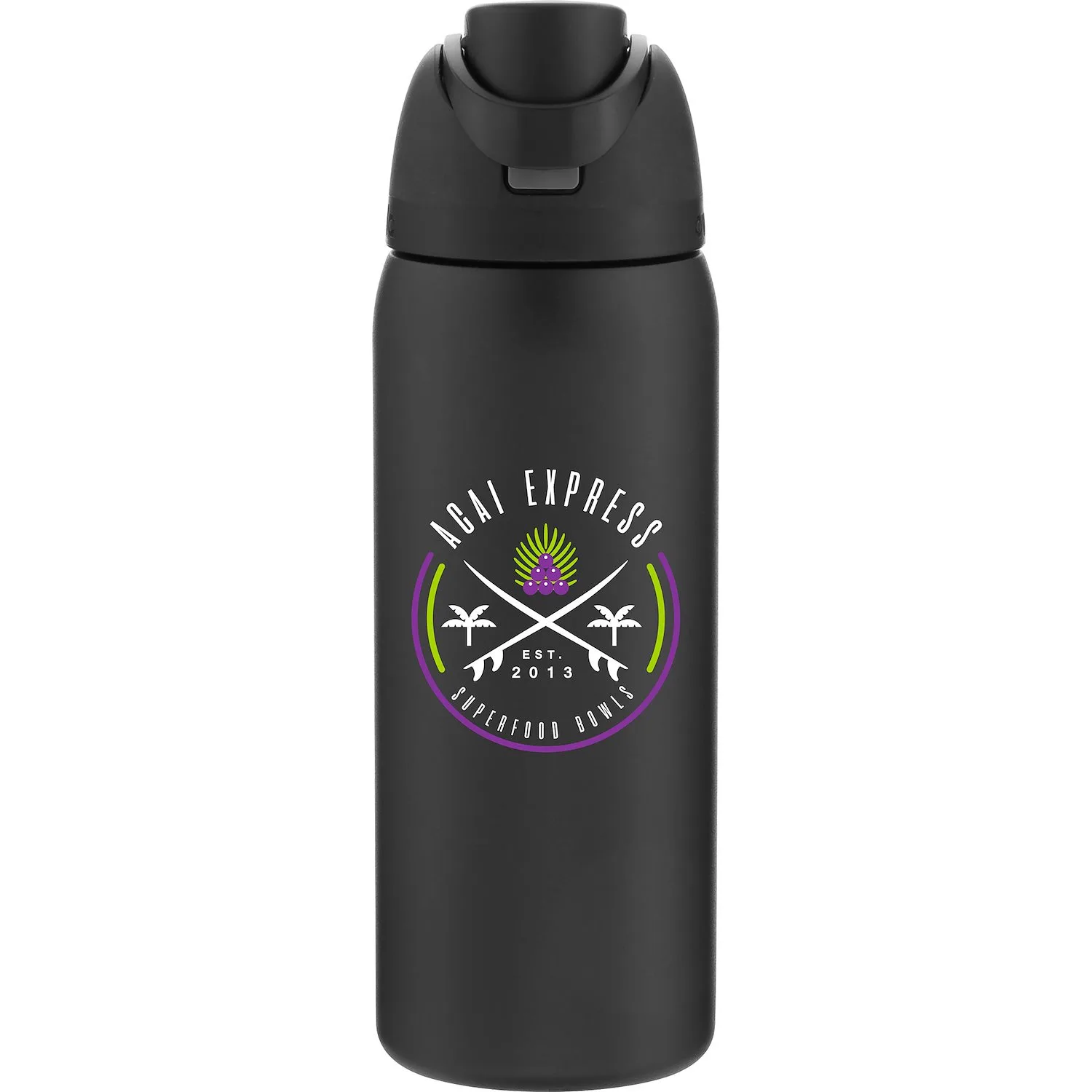 32 oz Owala Freesip Water Bottle (Very Very Dark)
