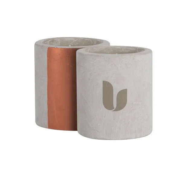 Aura 3 oz. Concrete Candle