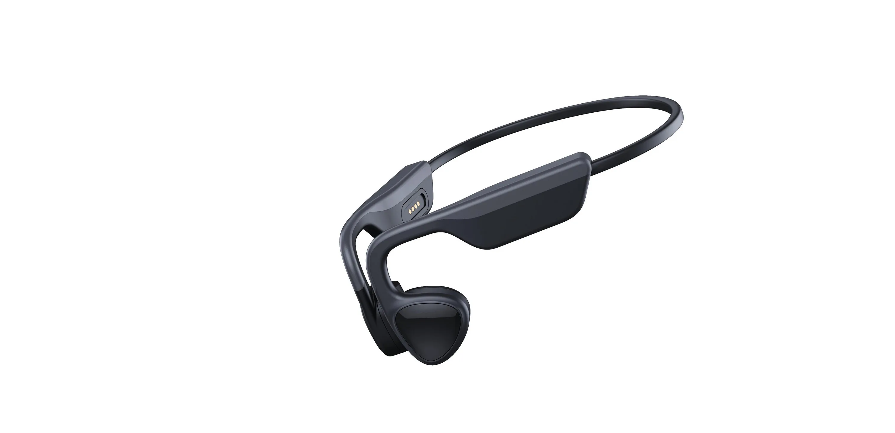 Intelligent Galaxy Black/Gray Bone Conducting Headsets