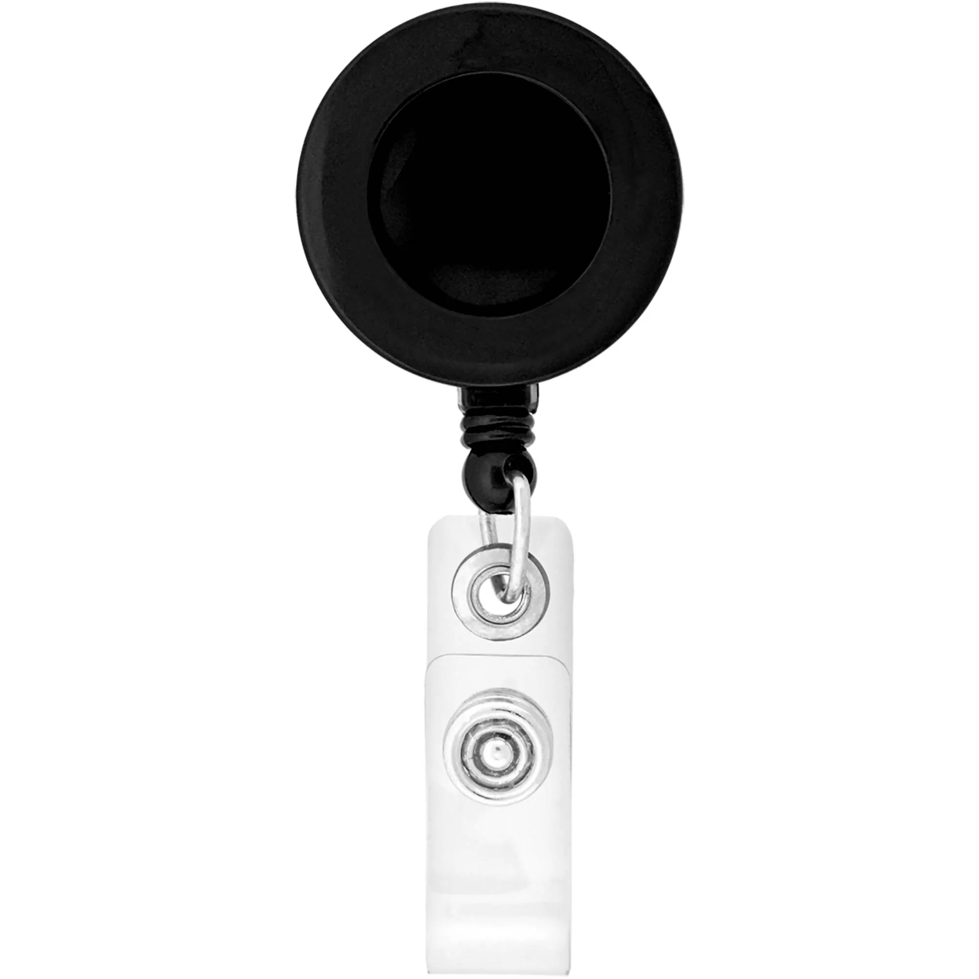 Round Retractable Badge Holder view 3