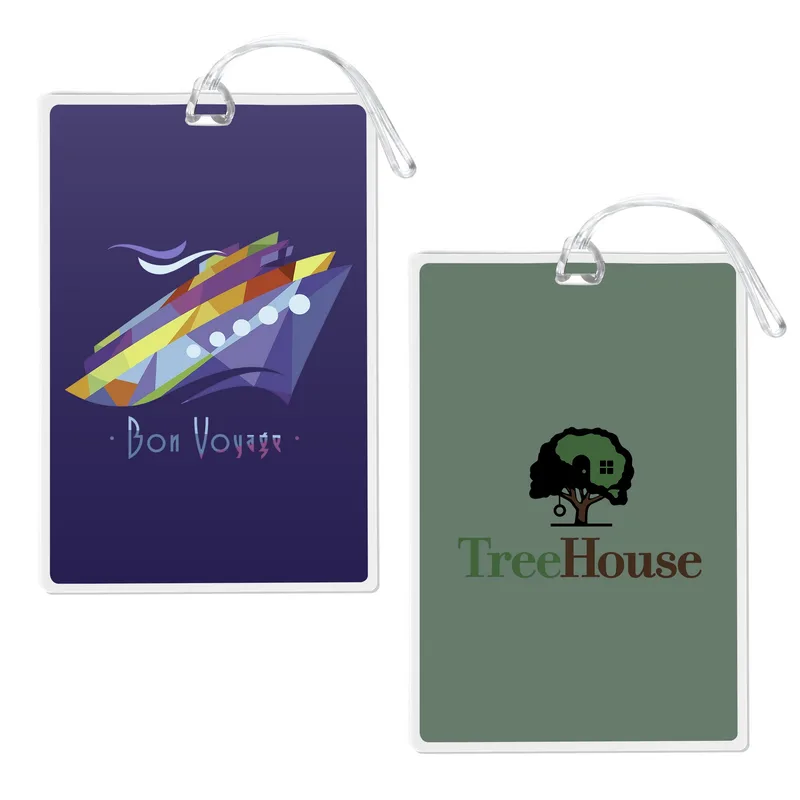 Imprinted Jumbo Luggage Tag view 2