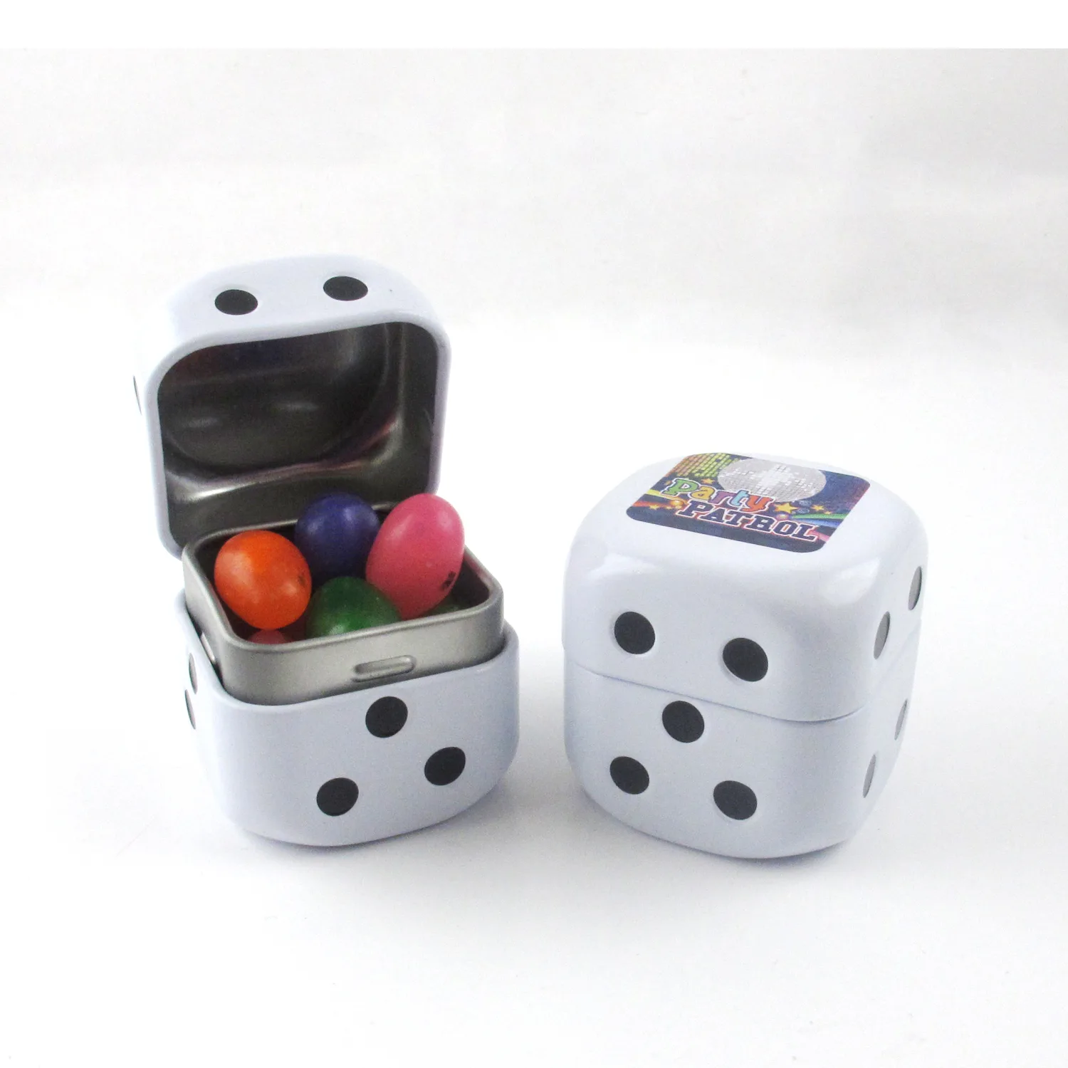 Roll the Dice Tin w/ Assorted Jelly Beans