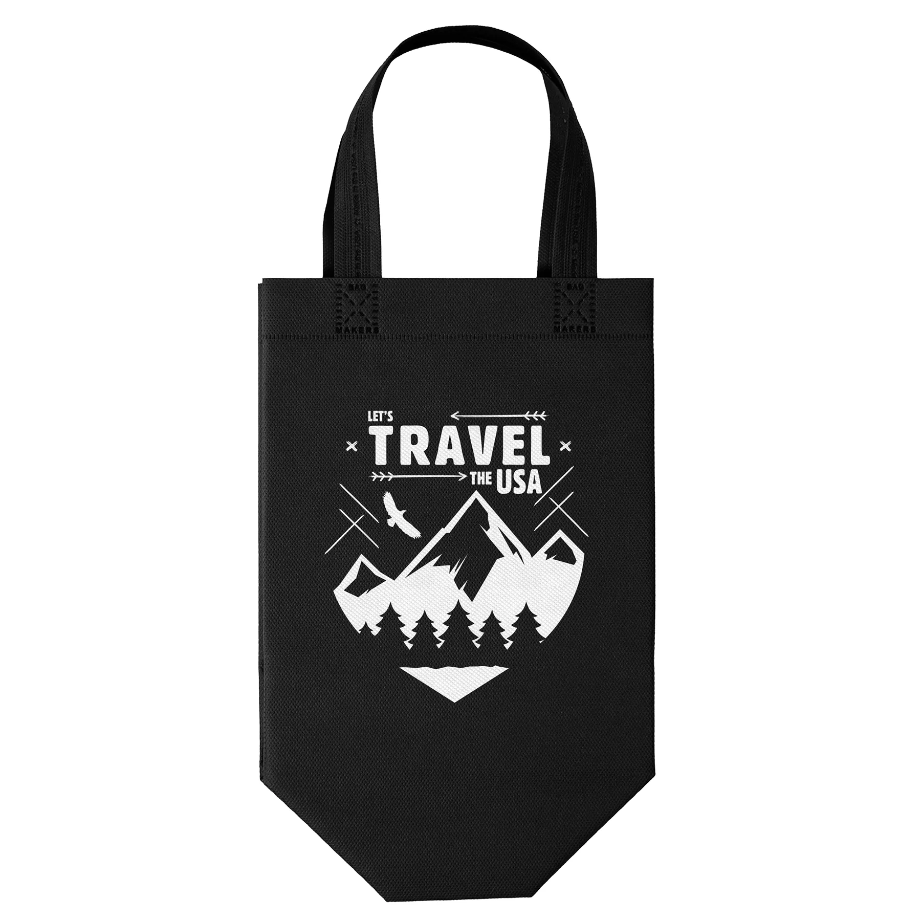 Lake™ - R-PET Non-Woven Tote - Screen Print (8" x 4" x 10")