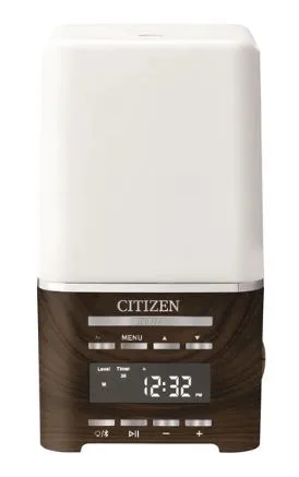 Citizen® Sensory Time Wellness Tower Clock (Woodgrain)