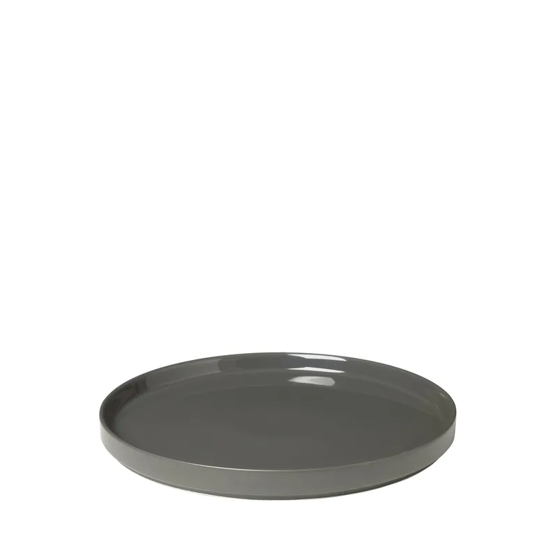 Blomus Pilar - Dinner Plate 10.6" Set Of 4 - Pewter