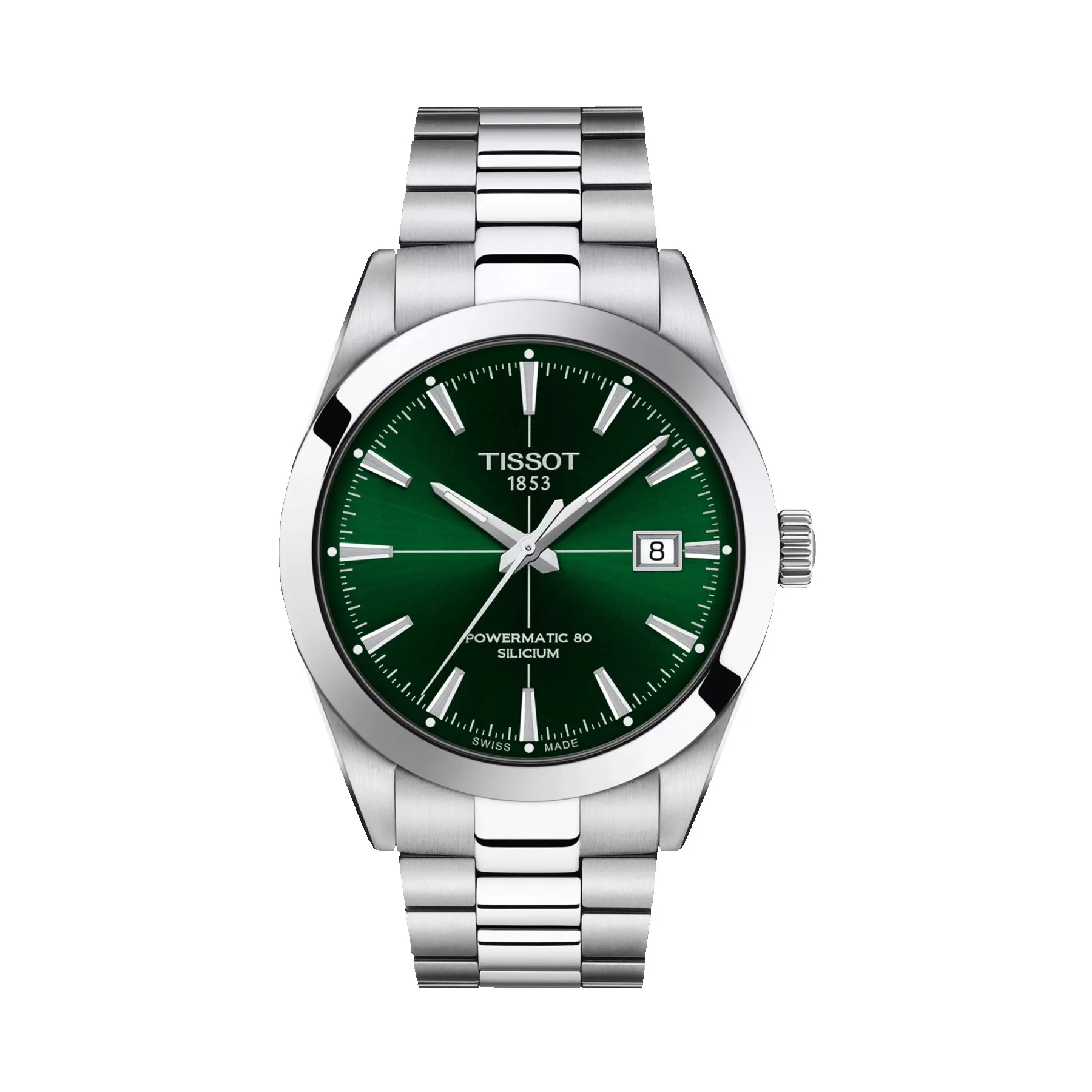 Tissot Gentleman Powermatic 80 Silicium Stainless Steel Watch