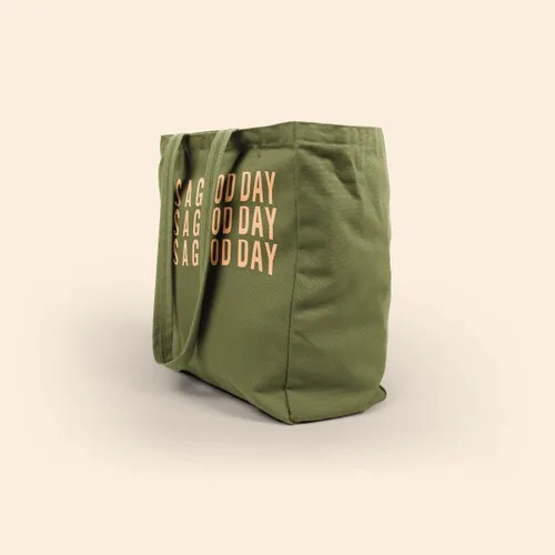 Olive Green Logo Side