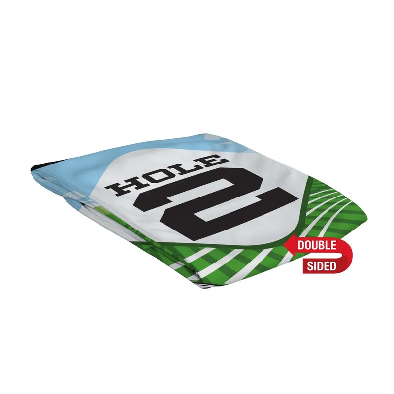 3' W X 5' H Sunrise Lawn Double-Sided Sign Graphic