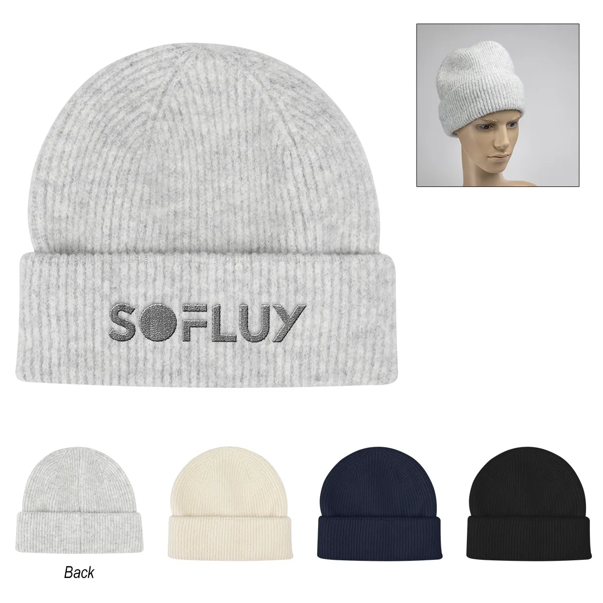 Luxe Plush Beanie view 2