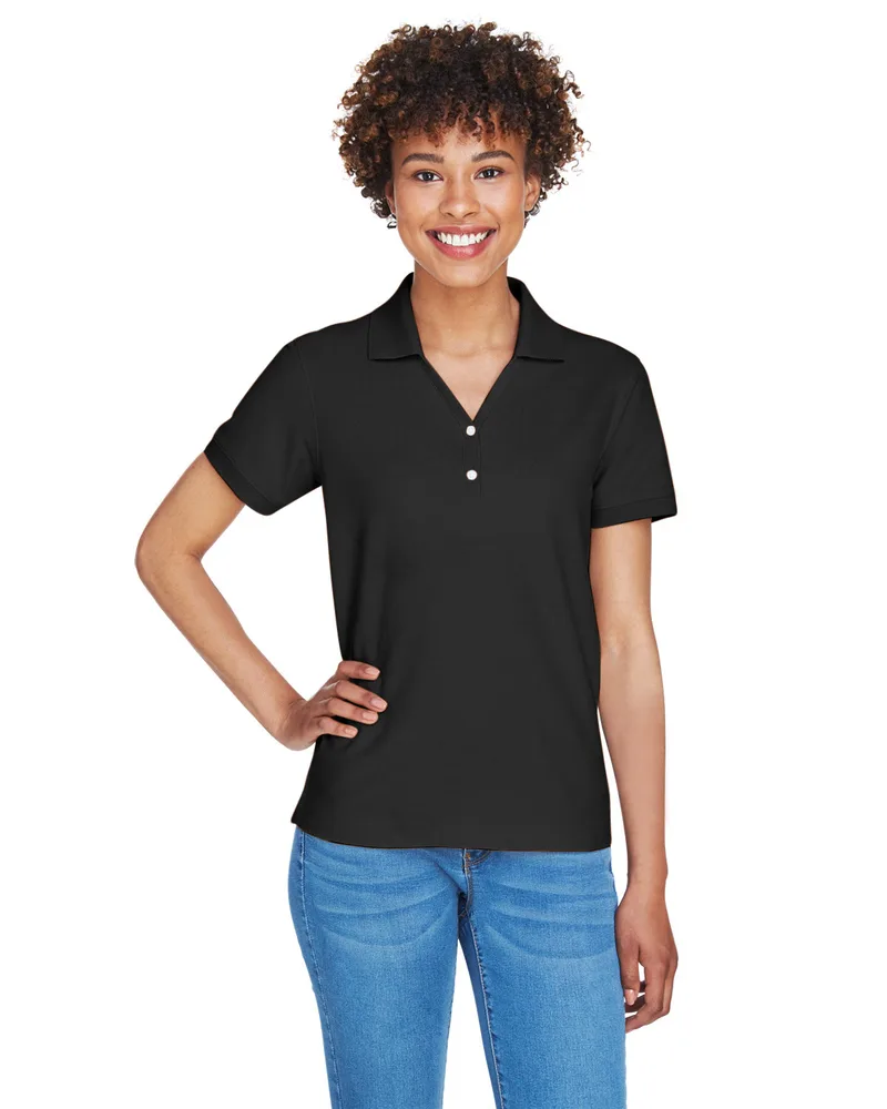 Devon and Jones® Women's Pima Piqué Polo Shirt