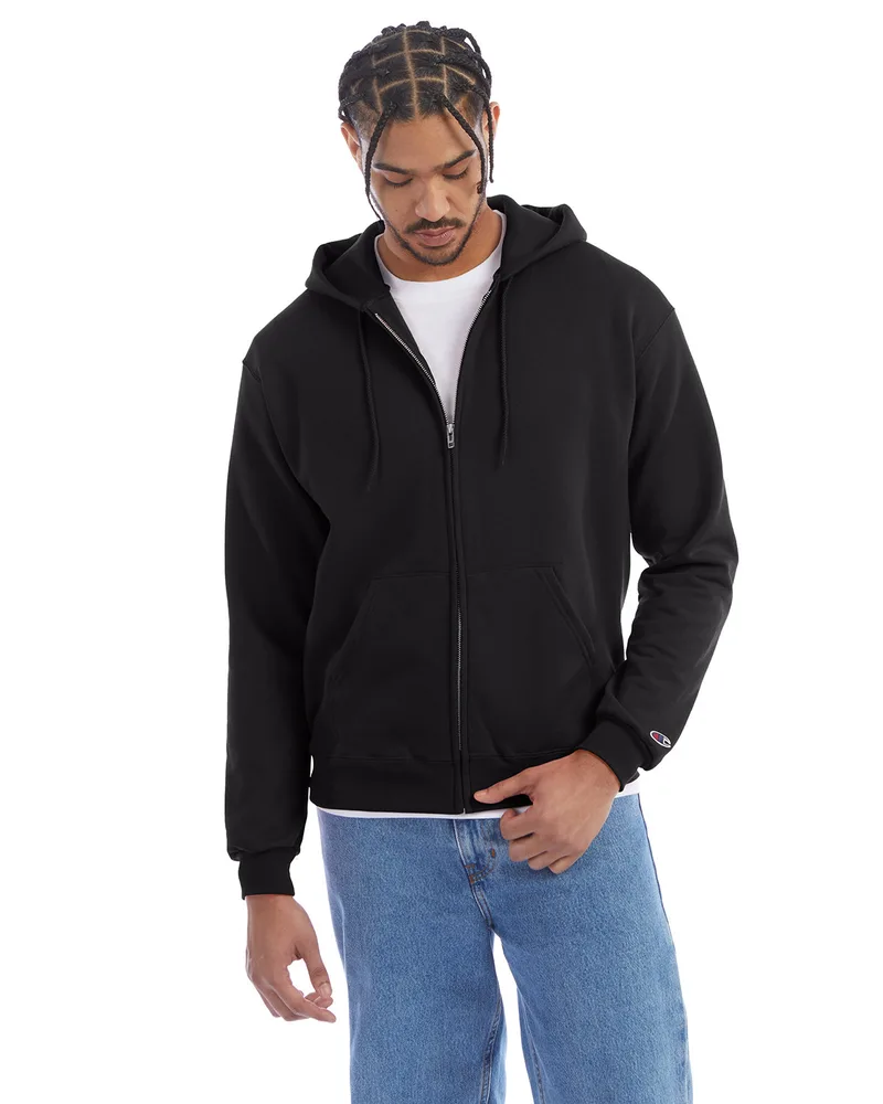 Champion® Unisex Powerblend® Full-Zip Hooded Sweatshirt