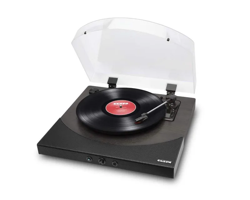Ion Audio Premier LP Wireless Black Turntable w/Built-in Speakers