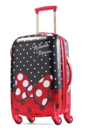 Samsonite® American Tourister® Disney® 21" Spinner Suitcase w/Minnie Mouse Red Bow