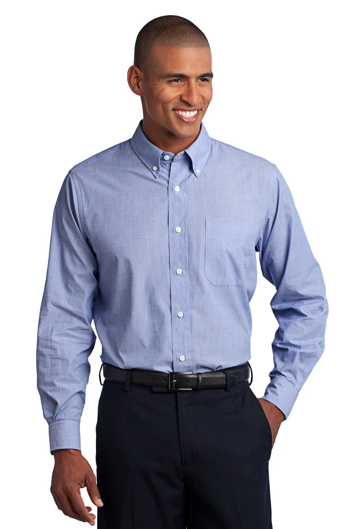 Port Authority® Crosshatch Easy Care Shirt.