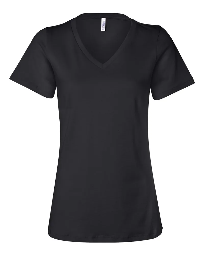 Bella+Canvas® Women's Relaxed Jersey V-Neck T-Shirt view 6