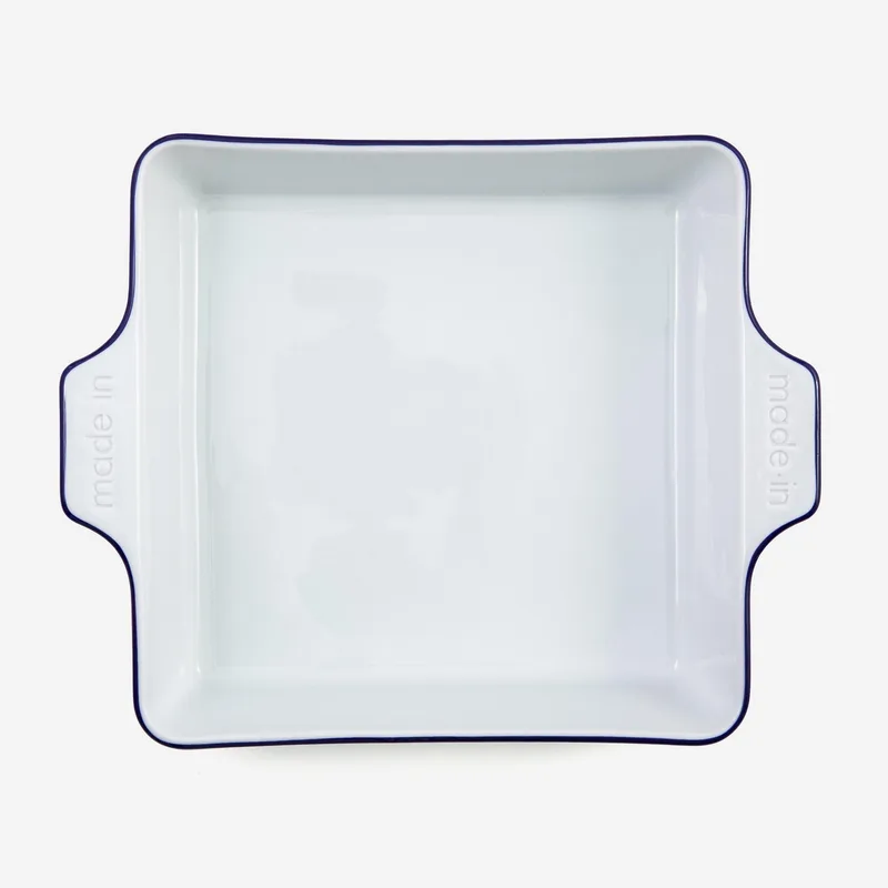 Made In 8 X 8 Square Baking Dish, Porcelain - Blue