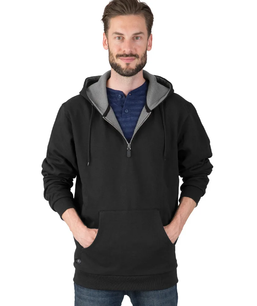 Unisex Tradesman Quarter Zip Sweatshirt view 3