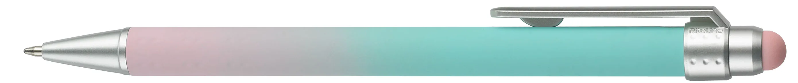 Light Blue/Pink/Silver Blank Side