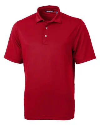 Cutter & Buck Virtue Eco Pique Recycled Mens Big and Tall Polo view 2