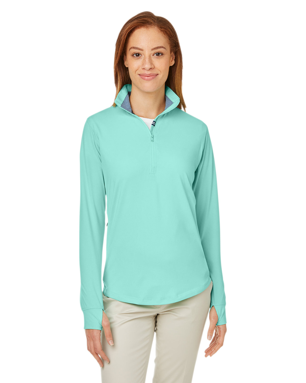 NAUTICA Ladies' Saltwater Quarter-Zip Pullover