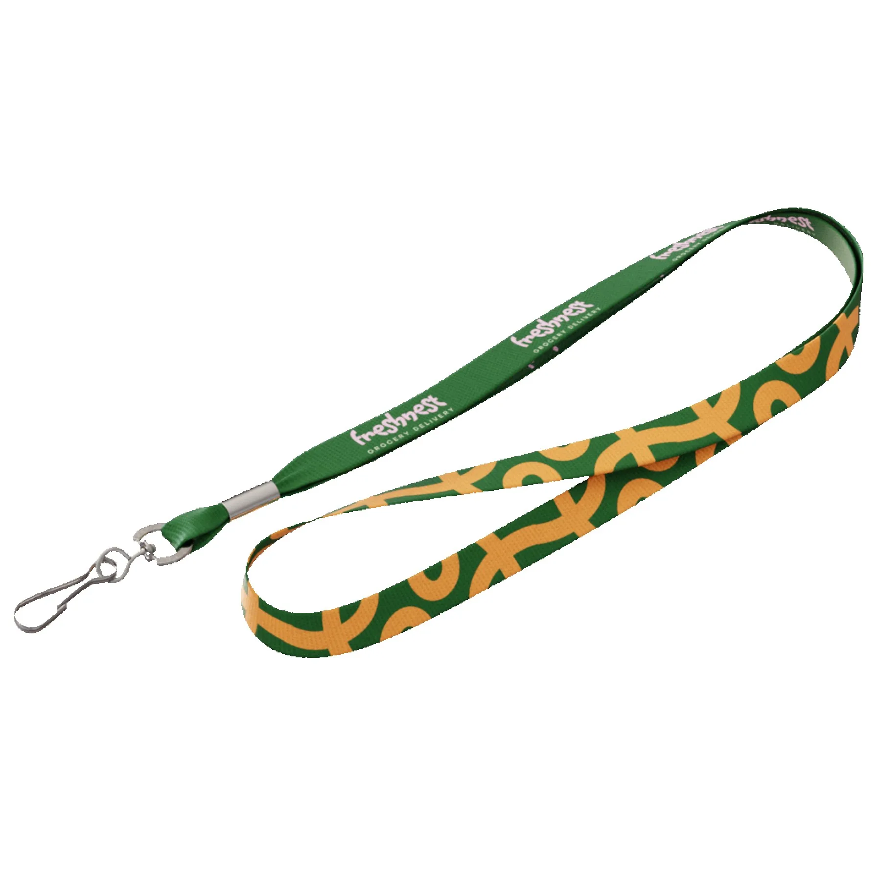 Recycled Polyester Rush Lanyard (36"x½" - Domestically Produced) view 2