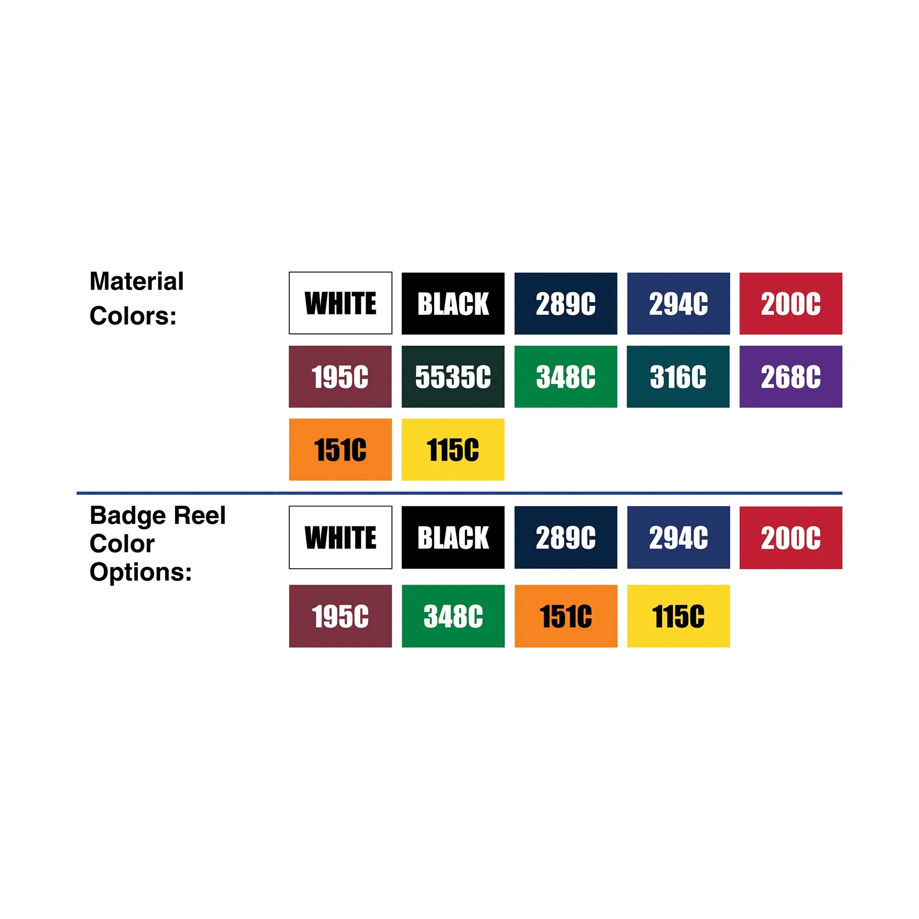 Additional Standard Colors