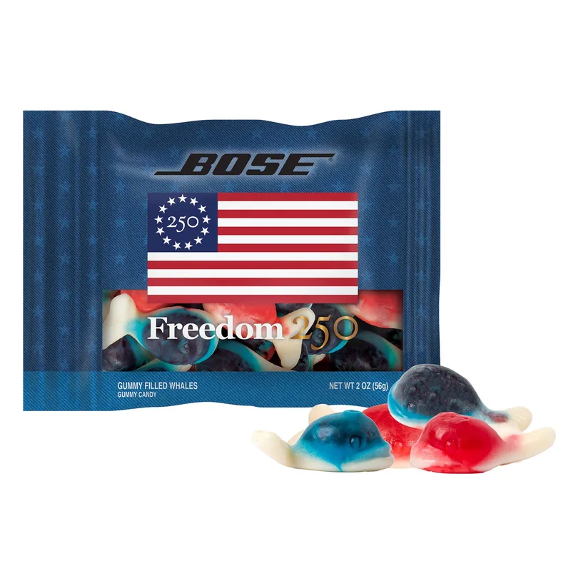Freedom 250- 2oz. Digibag™- Gummy Filled Whales