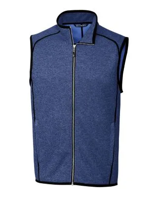 Cutter & Buck Mainsail Sweater-Knit Mens Full Zip Vest view 7