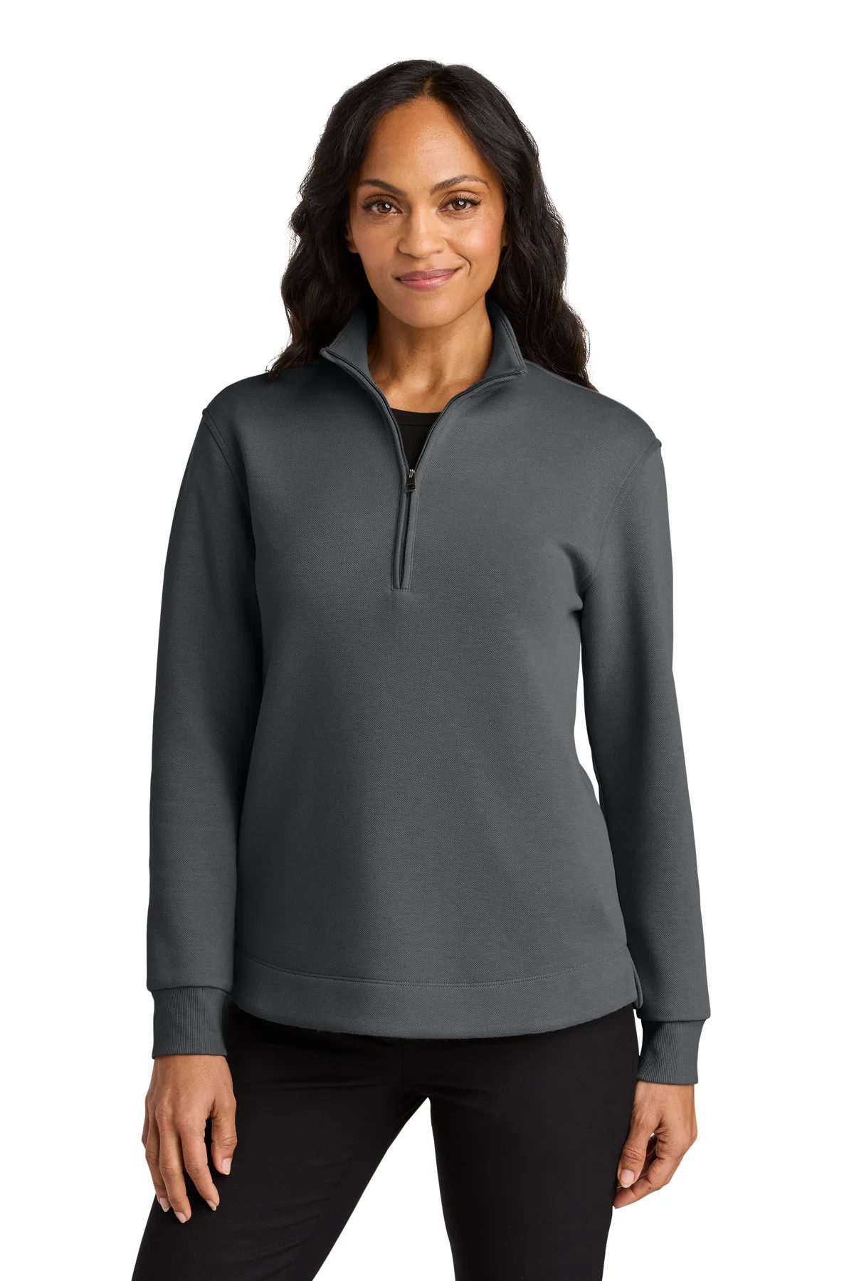 Port Authority® Women's Wearever Signature Double Pique 1/4-Zip view 4