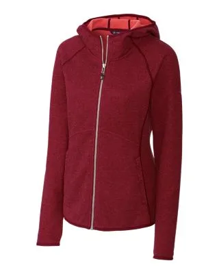 Cutter & Buck Mainsail Full Zip Hooded Womens Jacket view 2