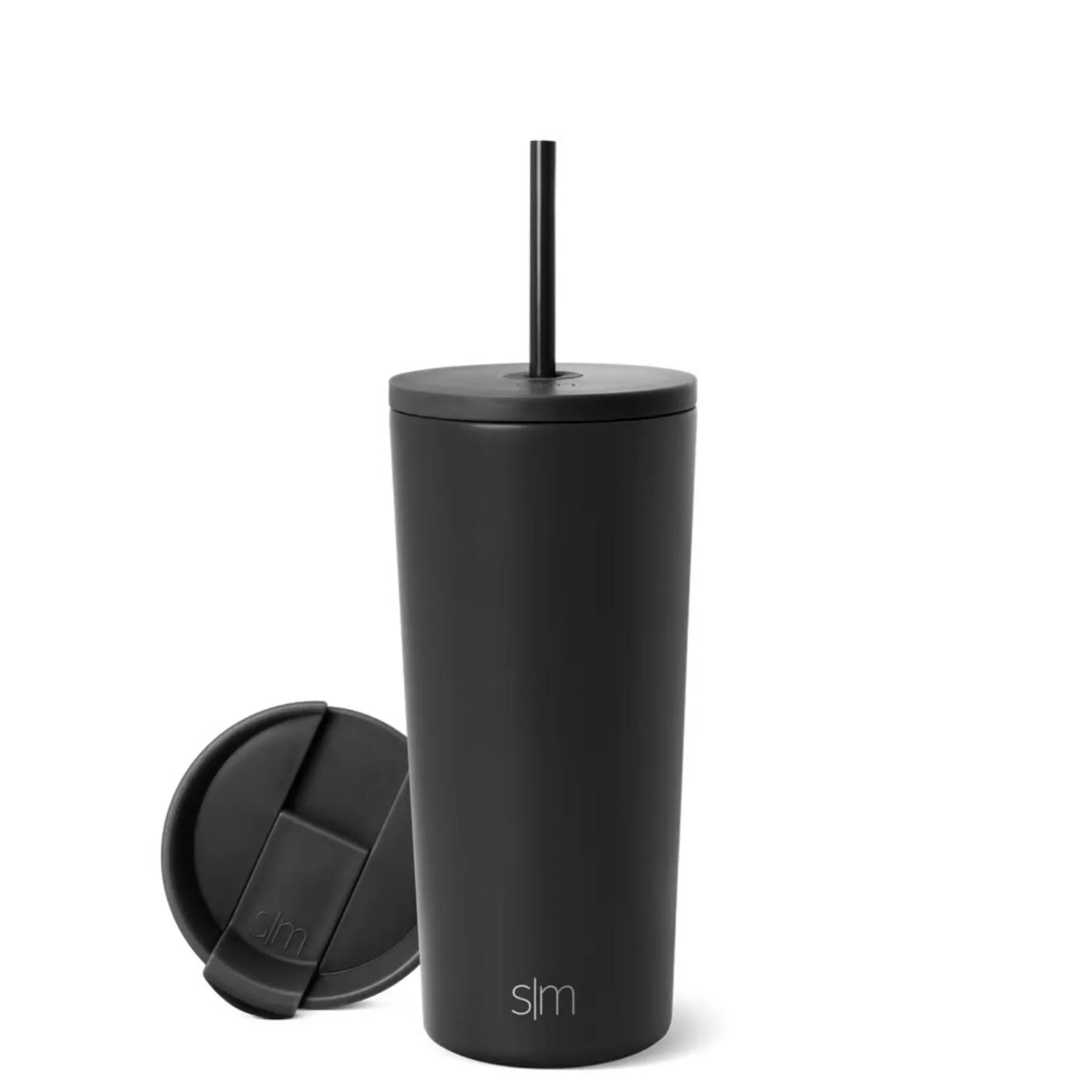 20 oz Simple Modern® Stainless Steel Double-Walled Insulated Classic Tumbler w/ Straw Lid view 2