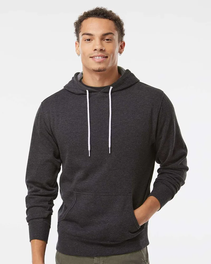 Independent Trading Co. Unisex Lightweight Hooded Sweatshirt view 4