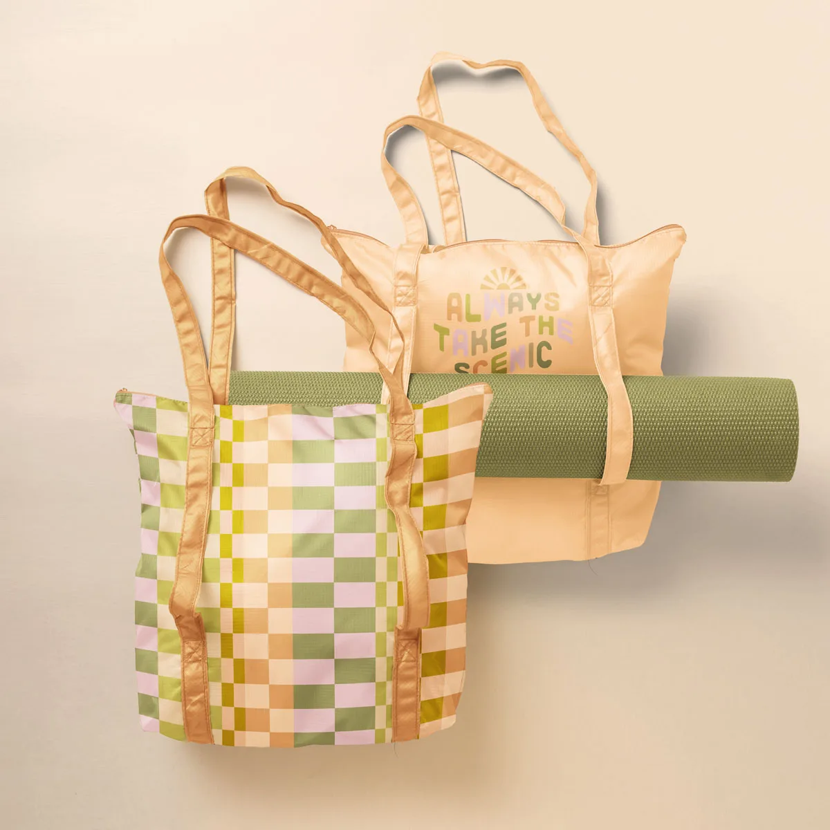 Twinkles Yoga Tuck & Toss Tote view 3