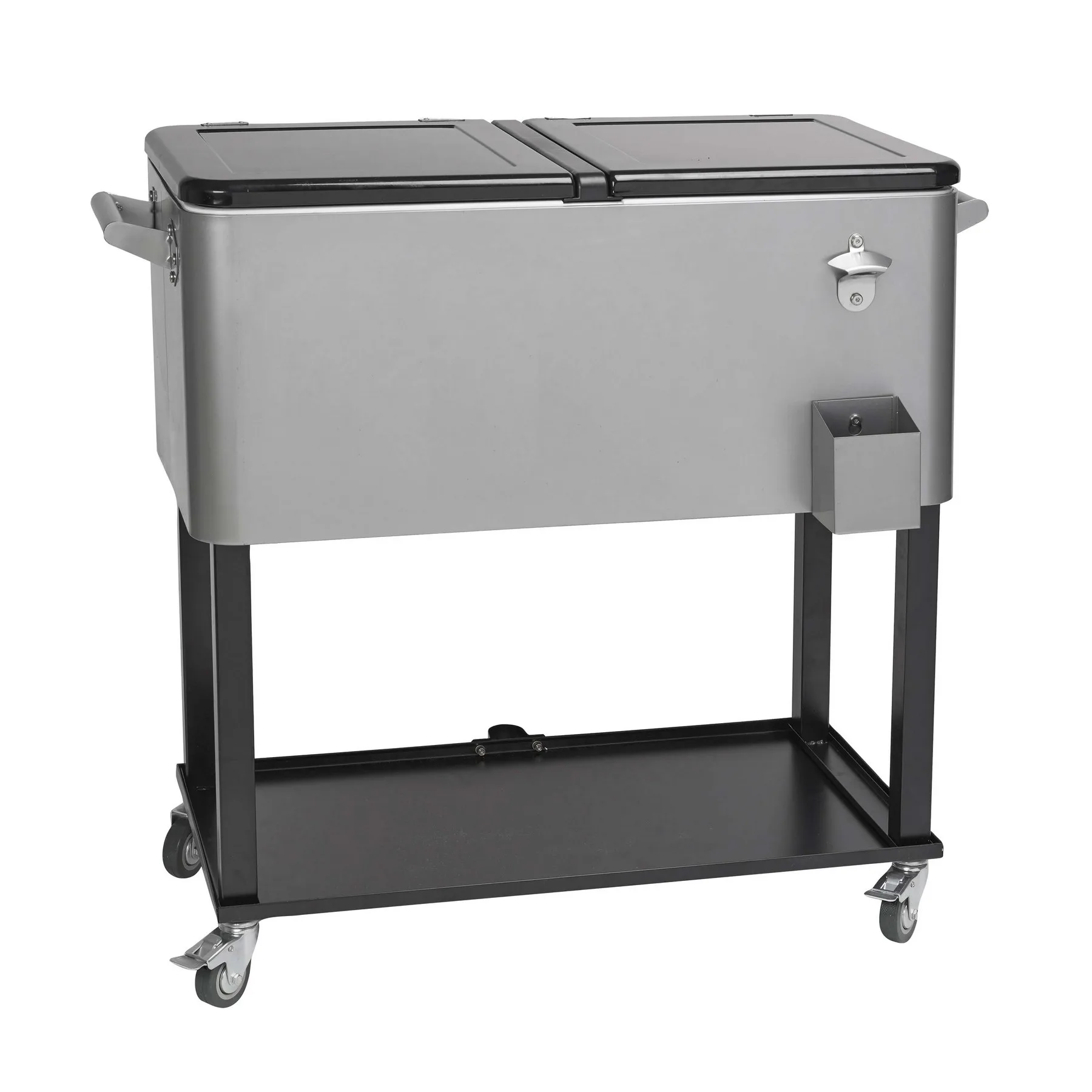 Rolling Cooler Vending Cart, Front Imprint view 2