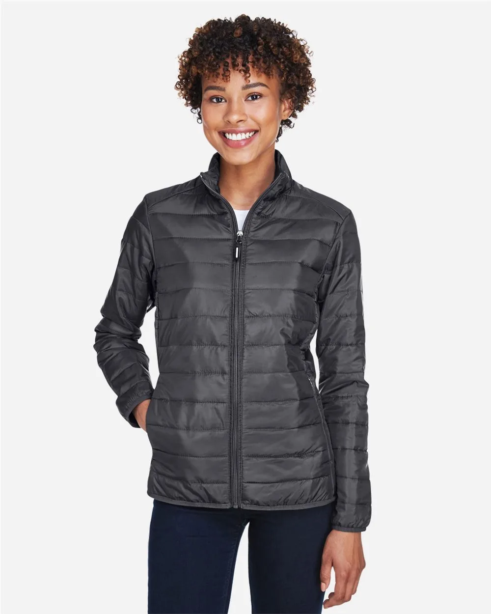 CORE365™ Women's Prevail Packable Puffer Jacket view 2