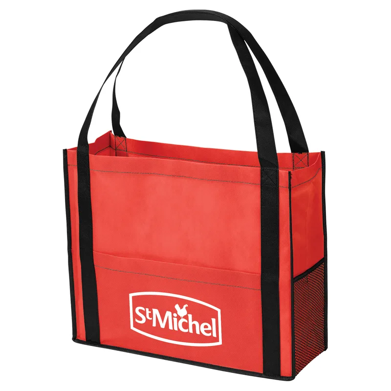 Chandler Non-Woven Mesh Tote Bag view 3