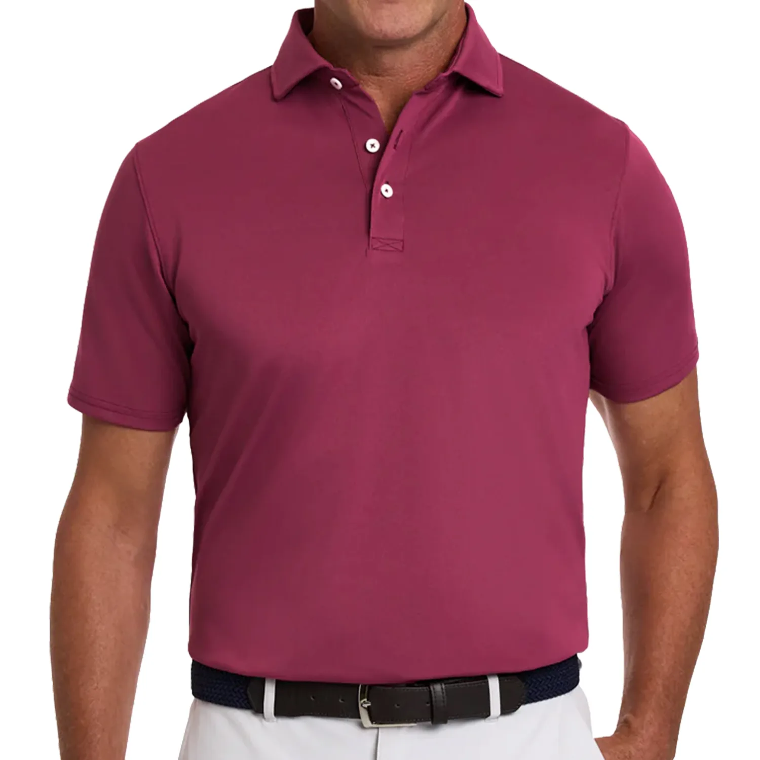 Holderness & Bourne® The Macdonald Men's UPF 50+ Polo Shirt view 4